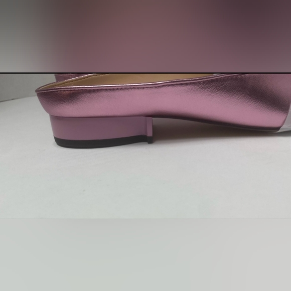 Coach Irene Shearling Metalic Pink Mules size 9 - Picture 6 of 12